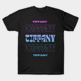 Tiffany // Typography Fan Art Design T-Shirt